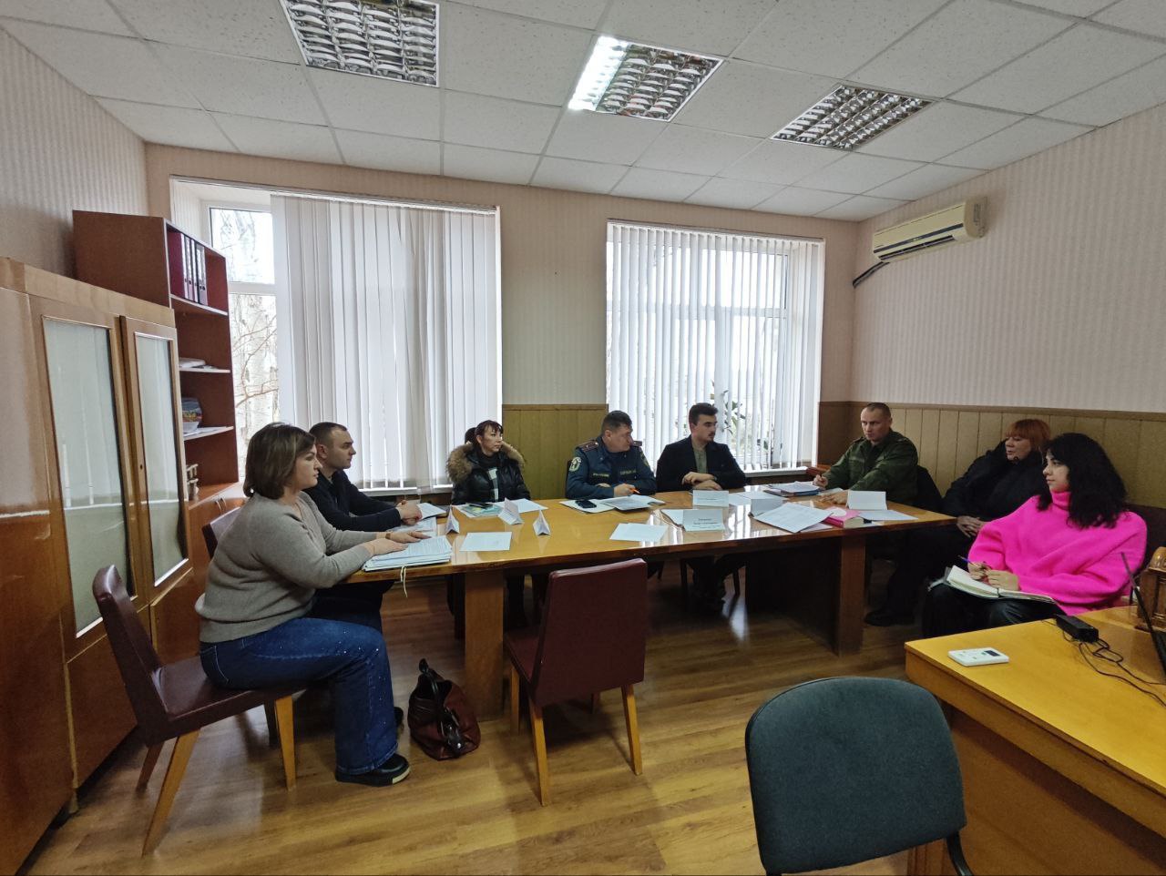 В Каланчаке прошло заседание комиссии по делам несовершеннолетних и защите их прав..